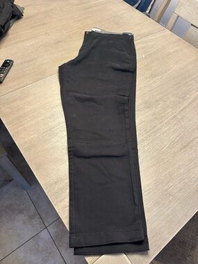 Essentials Black Chino Pants